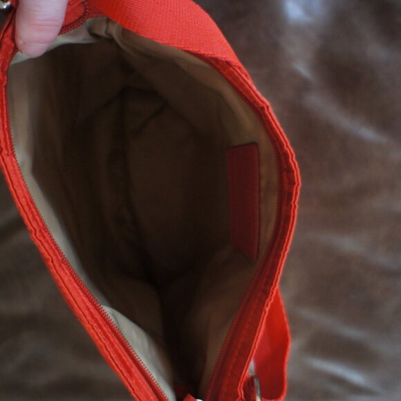 Coach Signature Getaway Nylon FileCross Body Purse - Picture 2 of 5